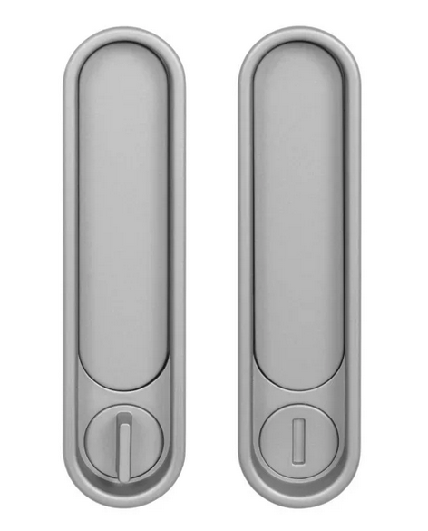 Obudowa do drzwi przesuwnych MP PR 2647Z - WC (CP - perłowy chrom)