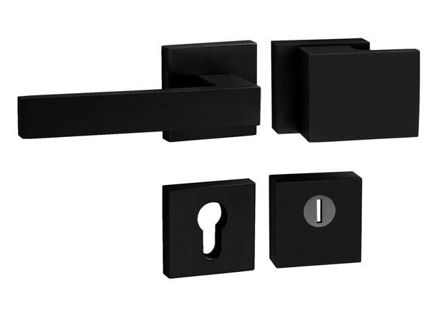 Okucia zabezpieczające MP CUBO/SQUARE HR 3230/2275 (BS - matowa czerń)