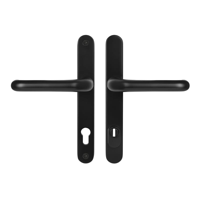 Okucia zabezpieczające MP MPK - SECURO A04 PLUS - USO COSLAN (F5 - Czarny mat) - z osłoną