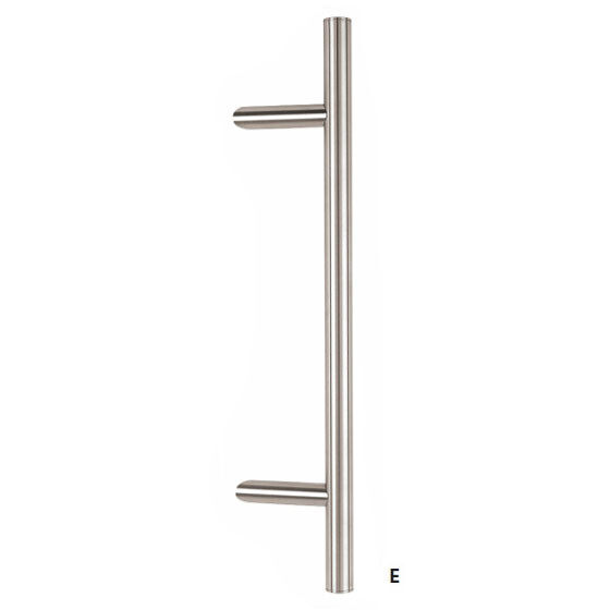 Klamka do drzwi podwójna BF 118010 (E) - kątowa - para