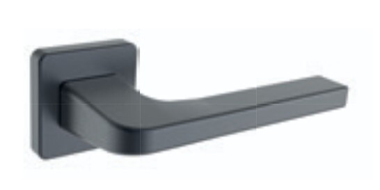 Okucia drzwiowe ROSTEX PORTO/H z bolcami (PLATINA MAT)