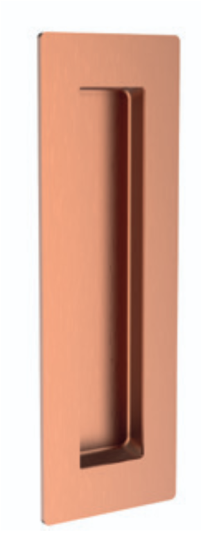 Osłony do drzwi przesuwnych ROSTEX kwadratowe 50x150mm (CZARNY MAT)