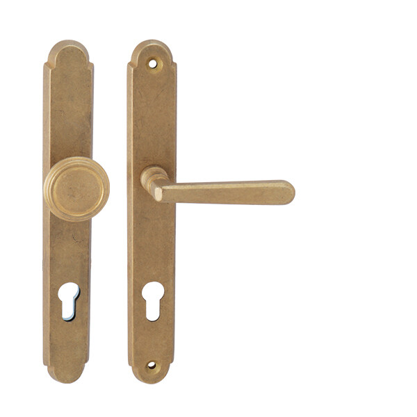 Reinforced fittings MP NI - ALT WIEN K (OBMP - Antique brass matt lacquer)