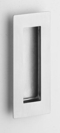 Drzwi przesuwne ROSTEX kwadratowe 50x120 mm (STAL NIERDZEWNA MATOWA, CZARNY)