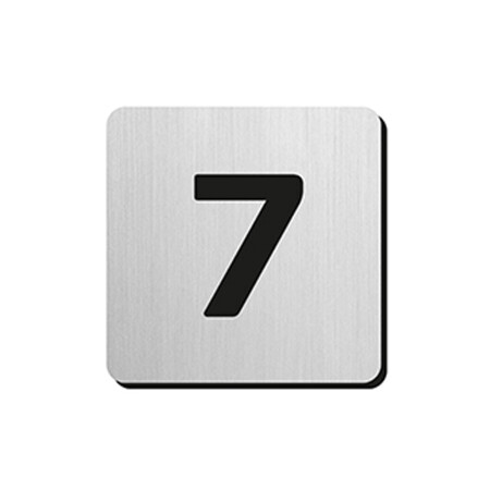 Numery domów MP JNF N.34.300 - 75 mm - klej - 7