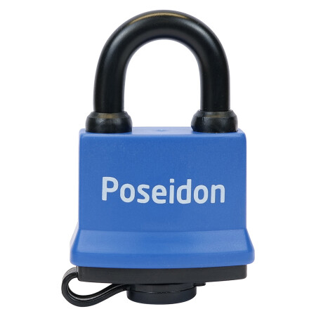 Kłódka stalowa wodoodporna z osłoną plastikową RCIHTER RV.POSEIDON.45