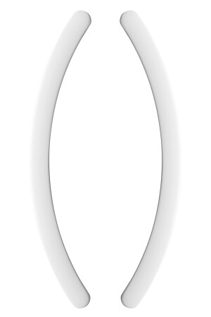 Klamka do drzwi przesuwnych MP ONE - para (Biała matowa) - długość 375 mm