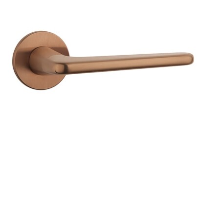 Okucia drzwiowe MP AS - LIRA - R 5S (CUM PVD - Matowa miedź PVD)