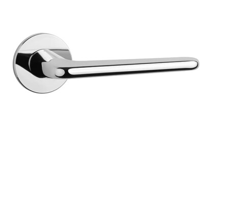 Okucia drzwiowe MP AS - LIRA - R 5S (OC - Chrom polerowany)