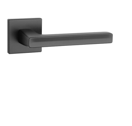 Okucia drzwiowe MP AS - PEA - HR 7S (BS - Matowy czarny)