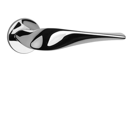 Okucia drzwiowe MP AS - PETUNIA - R 5S (OC - Chrom polerowany)