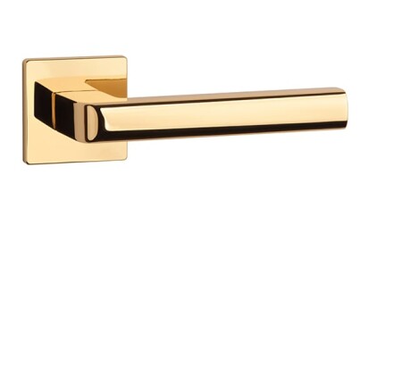 Okucia drzwiowe MP AS - SALICE - HR 5S (OLV - Mosiądz lakierowany polerowany)