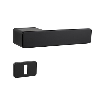 Okucia drzwiowe MP MPK - GRANDERA - RT (BS - Czarny mat)