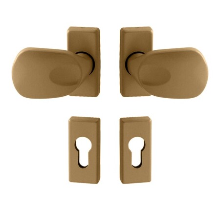 Klamka MP WA - FELIX - UR (złota (RAL 1036))