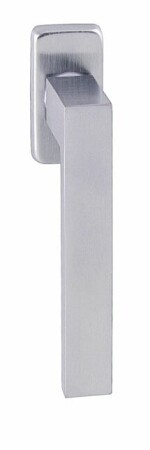 Klamka okienna Euro MP TI - DK - KWADRATOWA - HR 2275Q (OCS - Chrom szczotkowany)