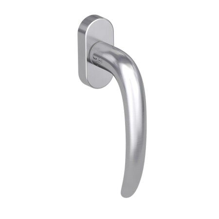 Klamka do okien Euro MP GK - DK - ULMER - R (BN - Stal nierdzewna szczotkowana)