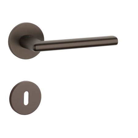 Okucia drzwiowe MP KALMIA - R 7S (HNM - Brąz matowy)