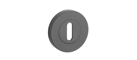 Rozeta drzwiowa MP SH - R PRO 8 MM (BS - Czarny mat)