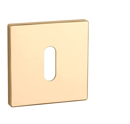 Rozeta drzwiowa MP AS - HR 5S (OLV - Mosiądz lakierowany polerowany)