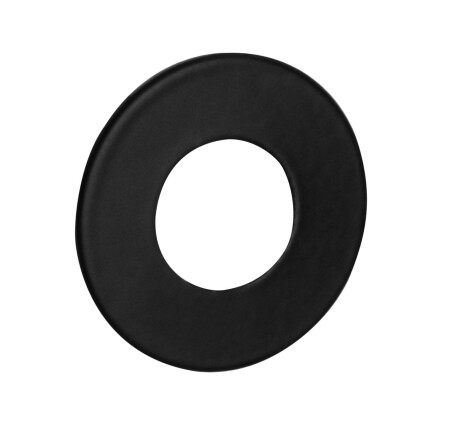 Rozeta drzwiowa MP VM R - POD KLAMKĘ 30mm (BS - Matowa czarna)