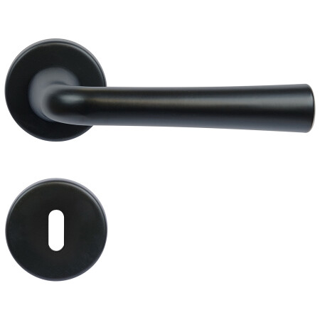 Okucia drzwiowe RICHTER RK.LOPAR (matt black)