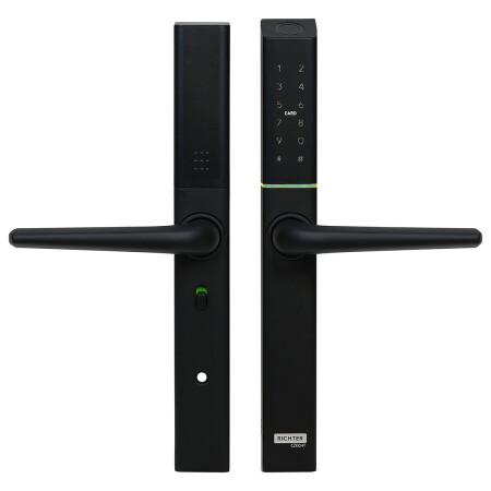 Richter digital door handle DH.S3B.CE (black)