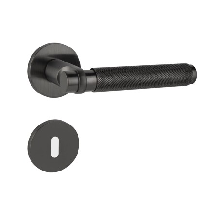 Okucia drzwiowe MP CB - GRYPS DL11 - R (matowy grafit PVD)