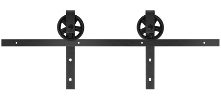 System przesuwny MP VINTAGE 1 z amortyzatorem i szyną 2m (BS - Czarny mat)