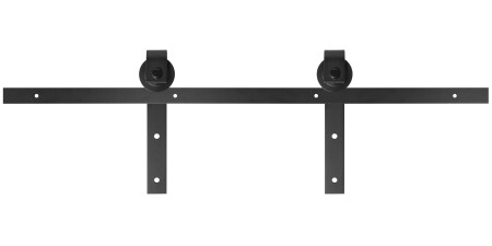 System przesuwny MP VINTAGE 2 z amortyzatorem i szyną 2m (BS - Czarny mat)