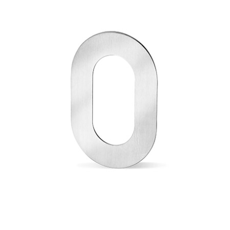 Numery elewacyjne ACT - 12 cm (STAL NIERDZEWNA)