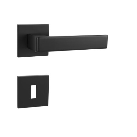 Okucia do drzwi MP HIT HR SQ6 (BS - Czarny mat)