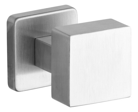 Gałka z kwadratową osłoną ROSTEX DESIGN/H (stal nierdzewna)