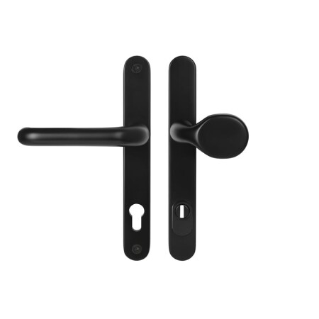 Okucia zabezpieczające MPK - SECURO A04 PLUS - USO M1 COSLAN (F5 - Czarny mat) - z osłoną