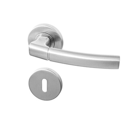 Okucia drzwiowe ACT Vega R (stal nierdzewna)