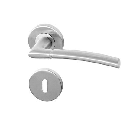 Okucia drzwiowe ACT NOVA R (stal nierdzewna)