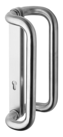 Klamka rurowa ROSTEX G dwustronna (stal nierdzewna matowa)