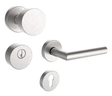 Okucia zabezpieczające ROSTEX RN1/S VIGO (STAL NIERDZEWNA MATOWA)