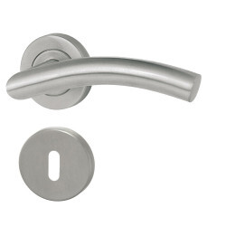 Okucia drzwiowe HOLAR z rozetą okrągłą MT 05 (stal nierdzewna)