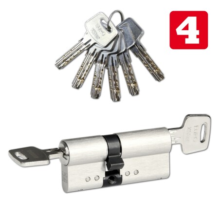 Cylinder zabezpieczający z przelotowym złączem RICHTER EURO XSTAR R4