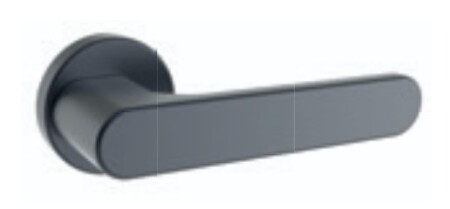 Okucia drzwiowe ROSTEX RIMINI/N z bolcami (PLATINA MAT)