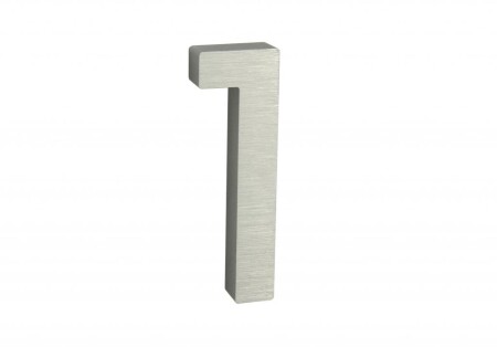 Numery domów RICHTER 3D RN.100LV (ALUMINIUM)