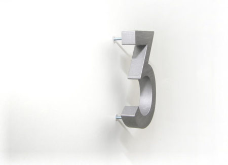 Numery domów RICHTER 3D RN.100LV (ALUMINIUM)