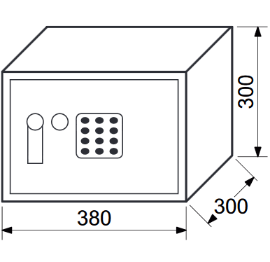 Sejf elektroniczny RICHTER RS.30.EDK