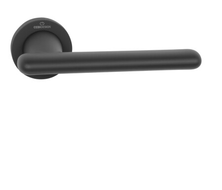 Okucia drzwiowe MP CE - CASTA - R (BS - Czarny mat)