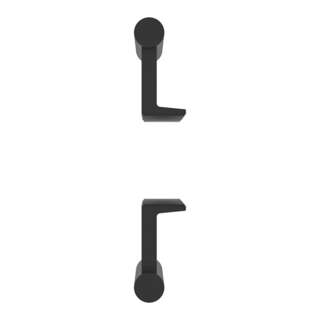 Klamka MP - GK - LUCIA GST (czarny grafit)