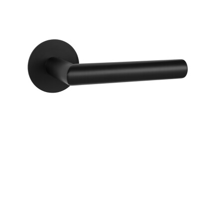 Okucia drzwiowe MP - FAVORIT 22 - R 3SM (BS - Czarny mat)