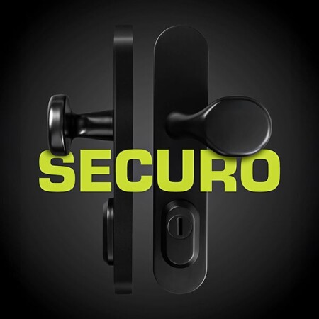 Okucia zabezpieczające MP MPK - SECURO S01 PLUS - SO M1 FAVORIT (BS - Czarny mat)