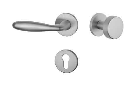 Okucia drzwiowe MP AT - VERBENA - R 7S (OCS - Chrom szczotkowany)