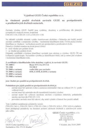 Samozamykacz z szyną przesuwną MP GZ - TS 3000 (ANT - antracyt)
