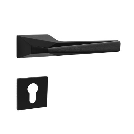 Okucia drzwiowe MP TI - SAFIR - RT5 4155 (BS - Czarny mat)